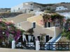 Yard of Villa Deus in Santorini